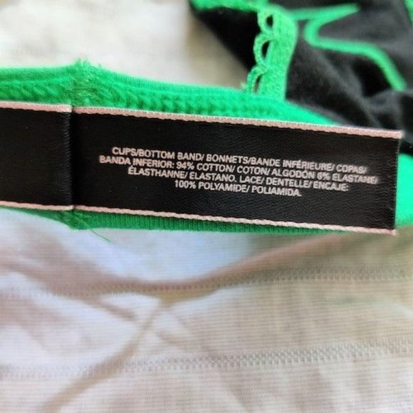 Victoria's Secret St. Patrick's Day Shamrock Bralette - Picture 4 of 4
